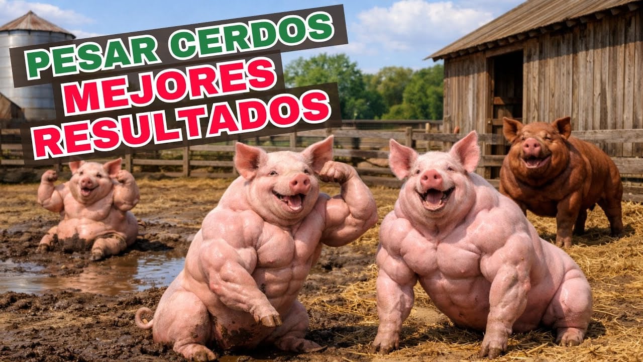 El pesaje de cerdos: clave para una producción porcina eficiente
