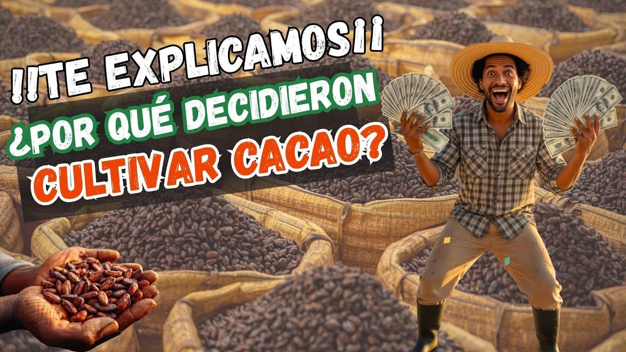¿Por qué TODOS decidieron SEMBRAR CACAO? #agricultura #cacao #agro…