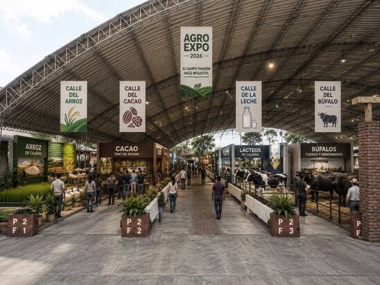 ECUADOR: El agro ecuatoriano hace hoy historia en AGROEXPO 2026