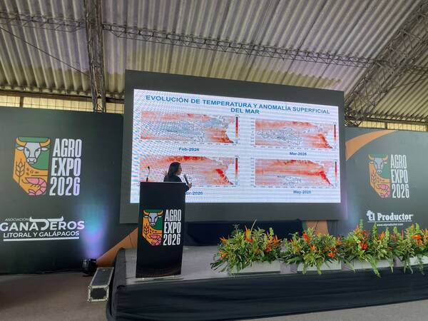 ECUADOR: Inocar analizó la evolución de El Niño en Agroexpo 2026