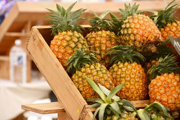 La piña colombiana conquista el mercado brasileño
