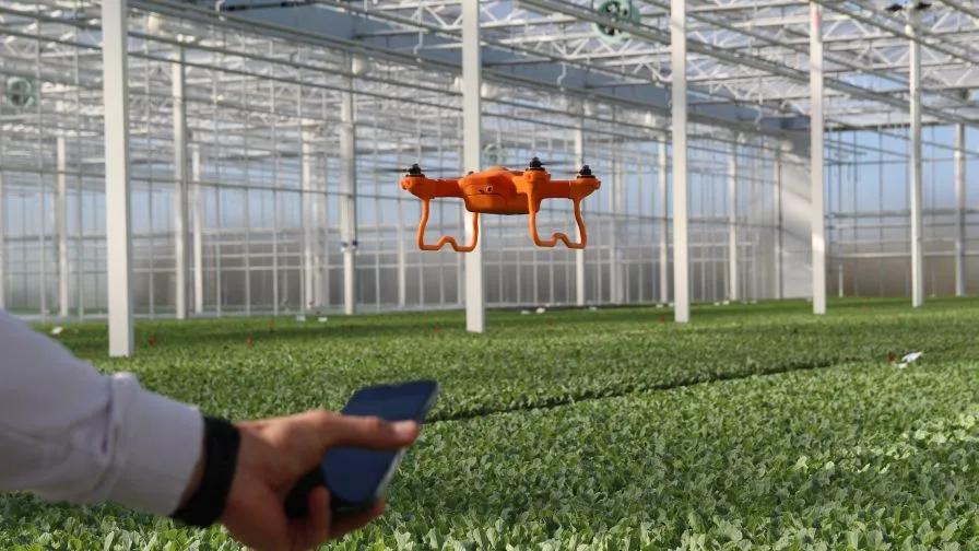 ARTICULO TÉCNICO: Cómo se utilizan los drones en invernadero y por encima de él