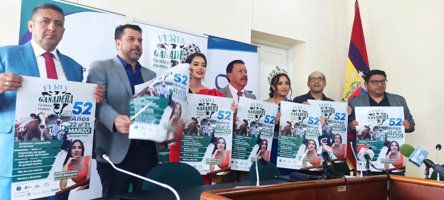 Se realizó la presentación de la Feria Ganadera Gonzanamá