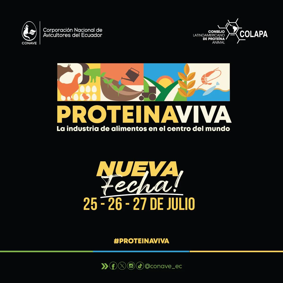 PROTEINAVIVA - La industria de alimentos en el centro del mundo. 25-26-27 DE JULIO