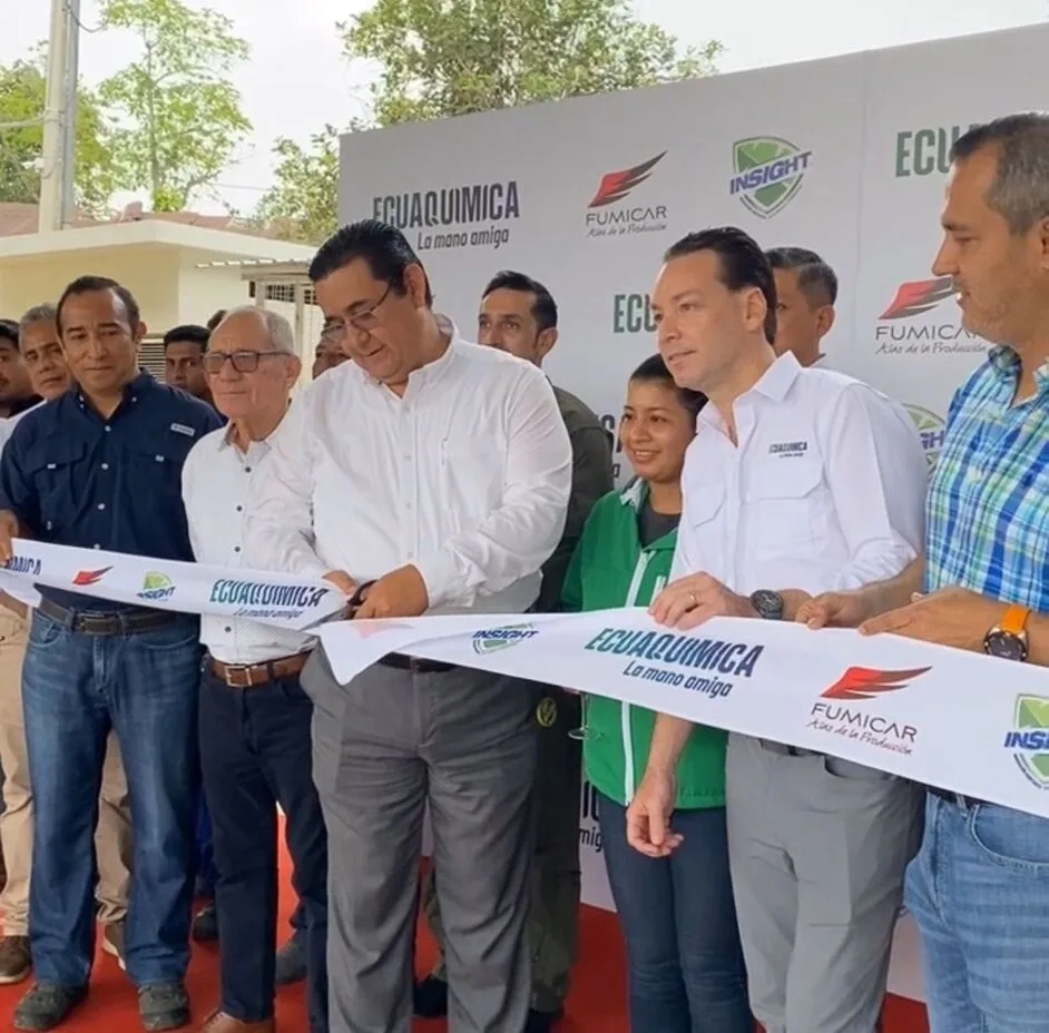 ECUADOR: Nuevo centro de operaciones de fumigación en Naranjal, refuerza la seguridad de los bananeros