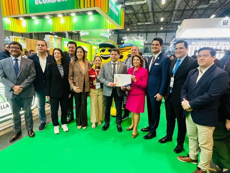 Ecuador brilla en Fruit Attraction 2024 con el galardón al mejor stand