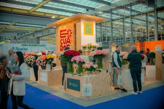 Ecuador se destaca en la Feria Internacional de Floricultura de Ámsterdam con su oferta de flores sostenibles y exóticas