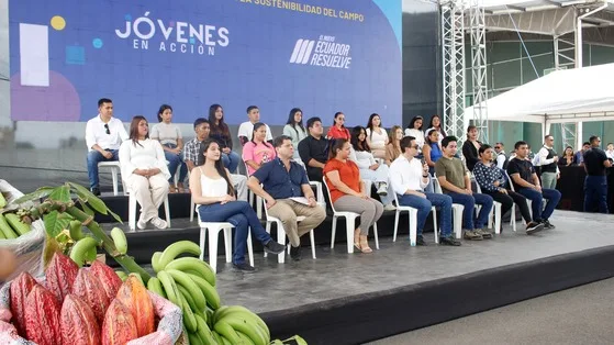 Ecuador impulsa el programa “Jóvenes en Acción” para el Sector Agropecuario