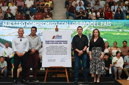 ECUADOR: Gobierno entrega USD 3,1 Millones para Obras Prioritarias en el Sur del país