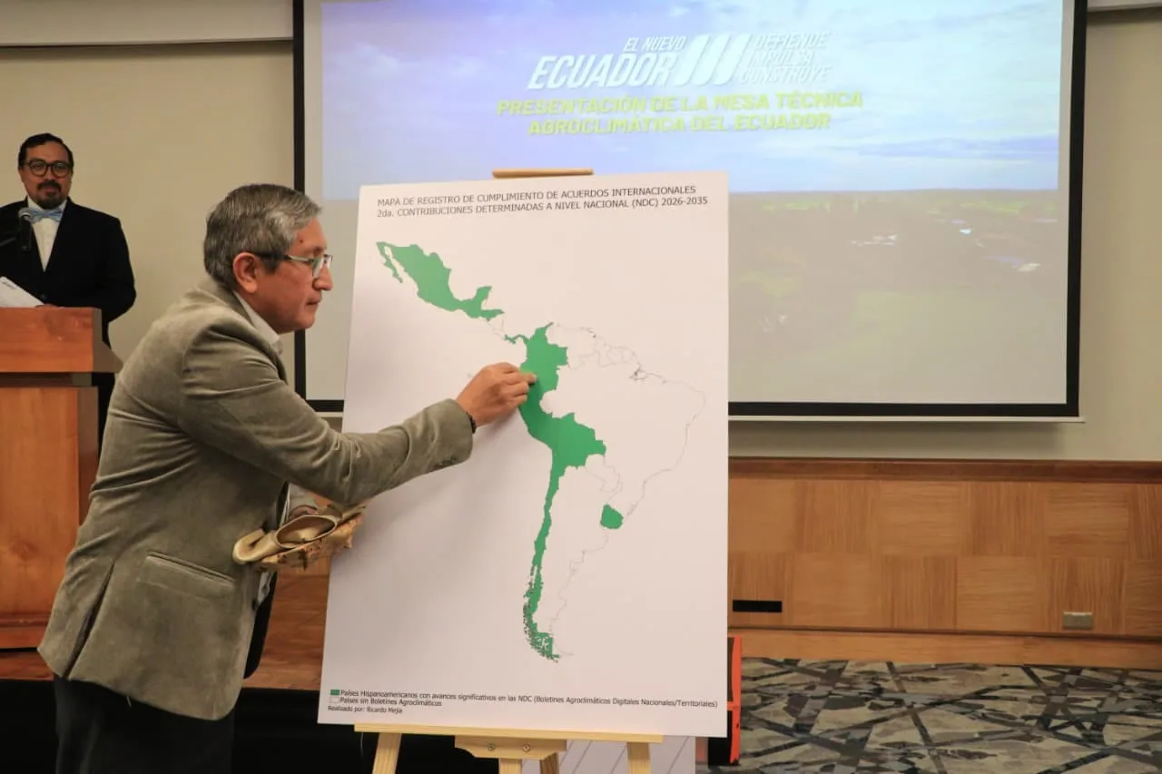 Ecuador lanza Mesa Técnica Agroclimática para enfrentar riesgos en el agro
