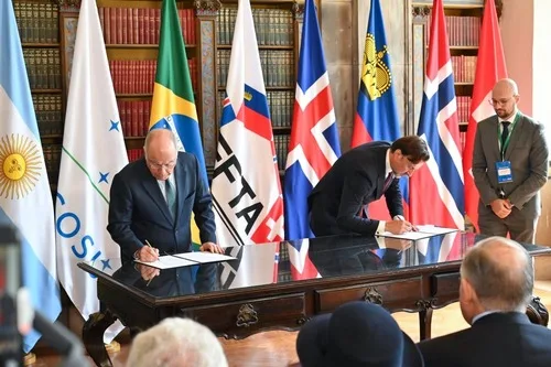 MERCOSUR y EFTA firman Tratado de Libre Comercio en Río de Janeiro