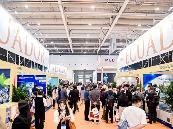 Camarón ecuatoriano se presenta en feria internacional en Barcelona