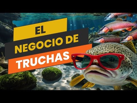 ¿Cómo criar TRUCHAS? Emprende este negocio Paso a paso!