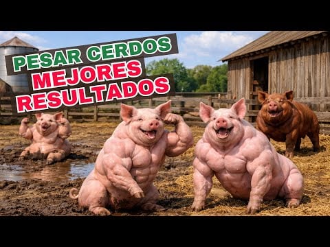 El pesaje de cerdos: clave para una producción porcina eficiente